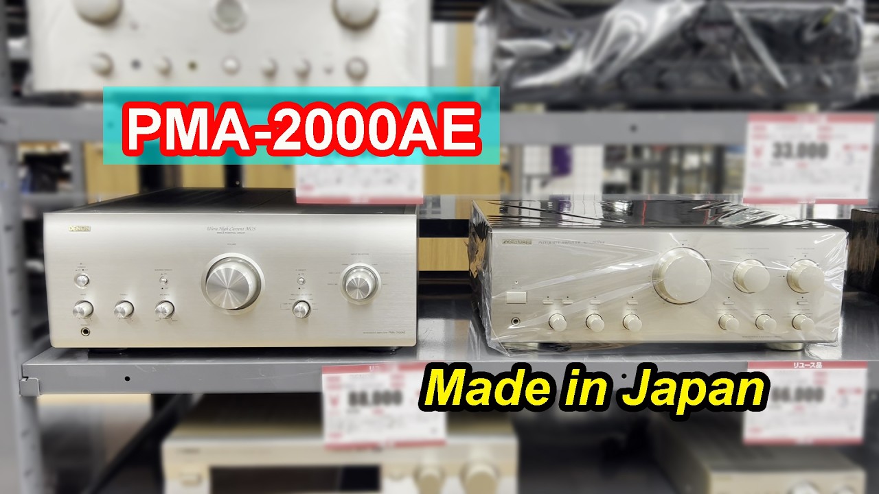 DENON PMA-2000AE MADE IN JAPAN Hàng Đẹp | Cửa Hàng Đồ Cũ Ở Nhật Bản | QUAN JP