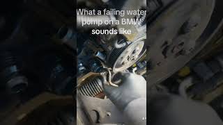 Water pump failure