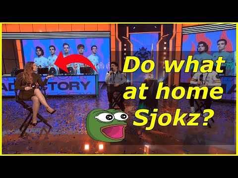 LEC Finals MAD RGE - Sjokz Awkward Moment with Armut