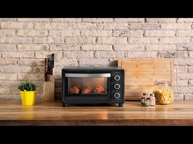 Horno elétrico Cecotec Bake&Toast 550 23L Preto Inox luz interior grill video
