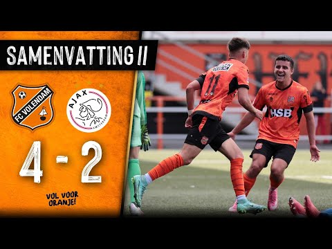 Vijfde overwinning op rij in oefencampagne | Samenvatting FC Volendam - Jong Ajax: 4-2