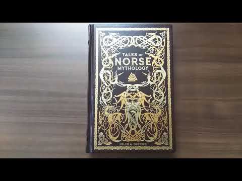 Norse mythology/ BARNES AND NOBLE leatherbound...