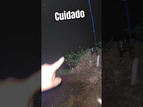 Barranco caindo no Ponto Paradão São José da Bela Vista #aviso #pesca