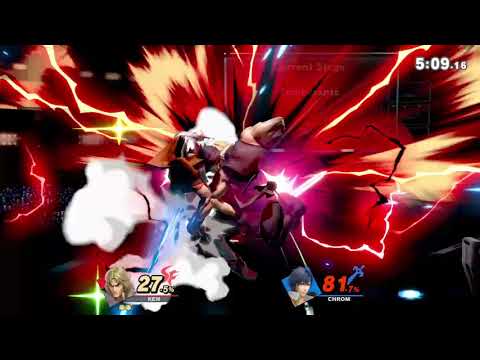 Smash Ultimate Ken Combo: 0 to Death 1