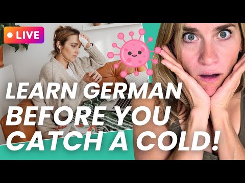 🤒 Livestream: How to Talk About Illness in German (A1–B1) 📱