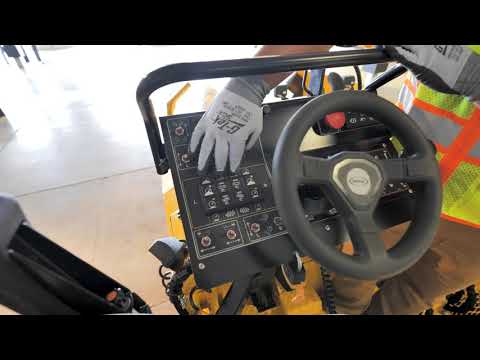 Weiler P385B Commercial Paver - Controls