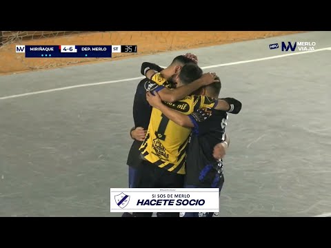 Futsal | Miriñaque 6-6 Deportivo Merlo | Primera C - Fecha 13