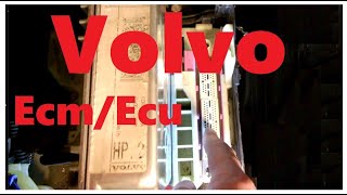 Volvo S60 XC90 S70 850 ECM (ECU) and TCM modules removal tips