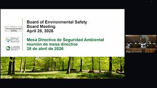 Download lagu Board of Environmental Safety (BES) - April 28, 2026 mp3
