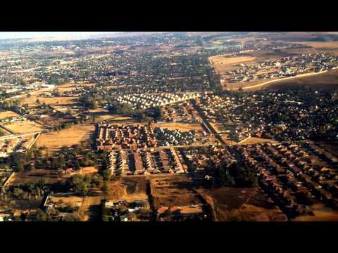 emgee time-lapse Aeroplane landing in Johannesburg