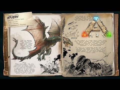 Ark Scorched Earth DLC Alpha Wyvern and Wyvern Claw Skin!!!!