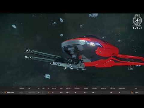 Star Citizen. Weapon testing