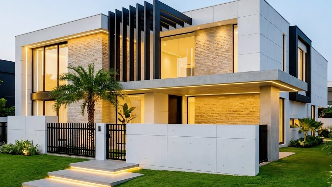 Top 100 Luxury Modern House Front Designs 2026 | Exterior Wall & Home Front Elevation Inspiration