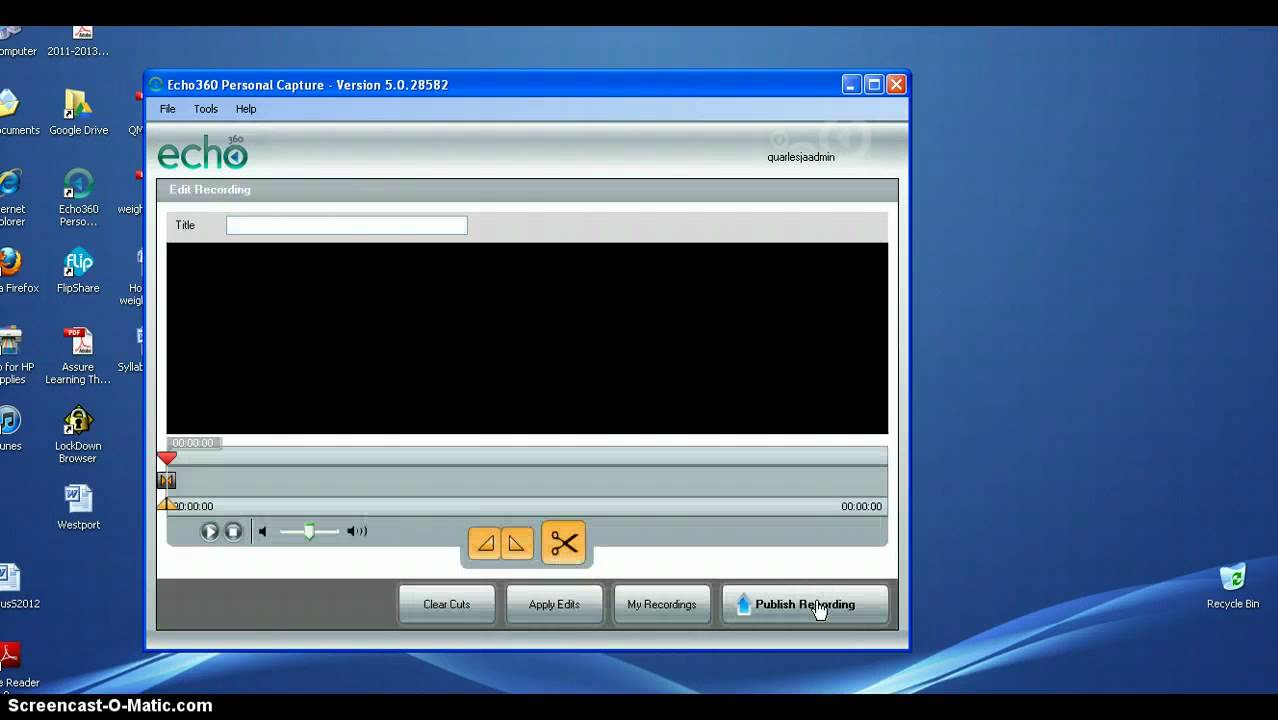 Getting Started with Echo 360