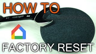 How to Factory Reset Google Mini or Nest Mini