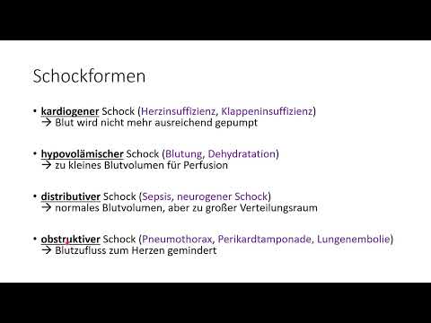 Schock - Einführung in das klinische Management