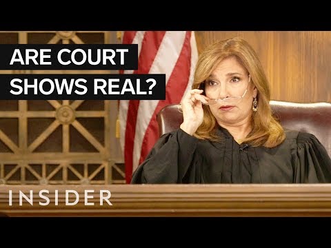Are American Court Room TV Shows Real?