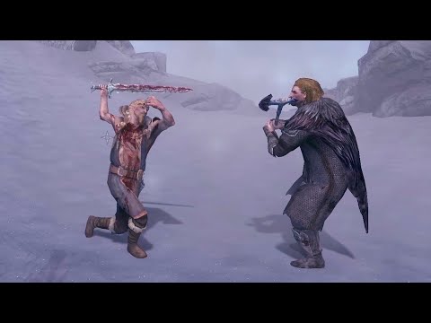 Balgruuf the Greater vs Ulfric Stormcloak. Skyrim Special Edition