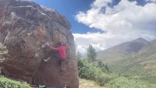 Video thumbnail of Transfiguration, V10. Guanella Pass