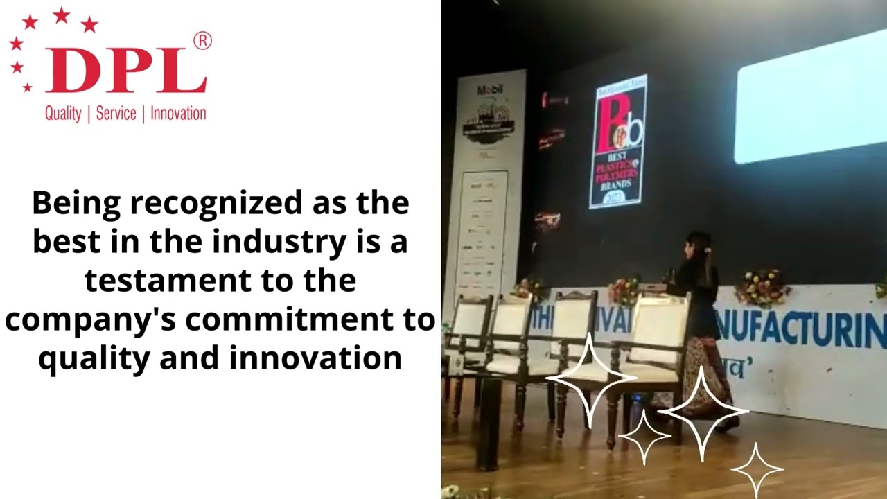 The DPL Group of companies has been awarded as the Best Plastics & Polymers Brands 2023