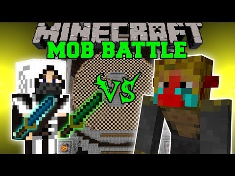 NINJA VS MONKING, PIG MAGE, & PIRATE CAPTAIN - Minecraft Mod Battle - Mob Battles - Mods