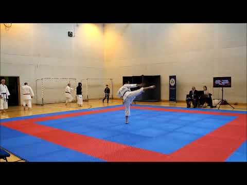 WSKF Sedai at Irish Nationals ONAKAI 2019 Astudillo1 Bassai Sho