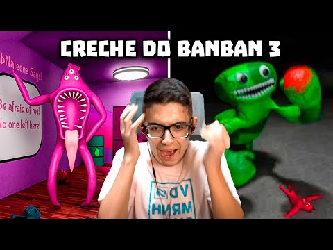 NOVOS MONSTROS GARTEN OF BANBAN 3 (Jogo Completo)