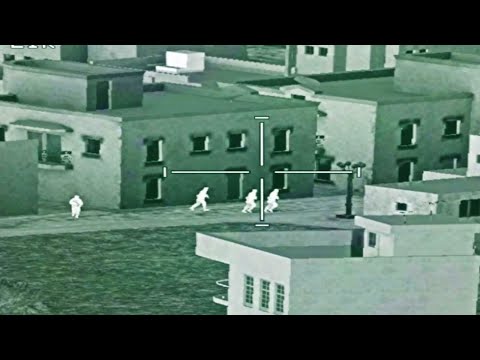 AH-64 Apache In Action Destroys Enemy Units - DCS