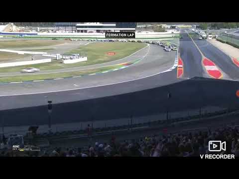 ADAC GT Masters Rennen 2 Hockenheim Heftiger Startcrash