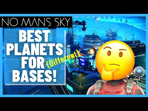 The BEST PLANETS For Building A Base On In No Mans Sky 2023!!