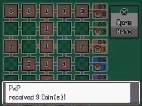 Voltorb Flip Mini Game Guide Pokemon HeartGold and SoulSilver