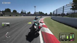 motogp 20 moto2 Circuit de Barcelona Catalunya　【Game Play】　【PS4】