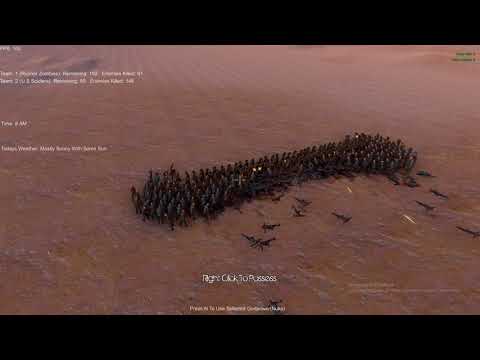150 U.S. SOLDIERS VS 300 RUNNER ZOMBIES (ULTIMATE EPIC BATTLE SIMULATOR)