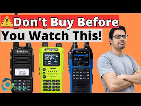 The BEST GMRS Handheld Radios Today![TOP 3]🎖️