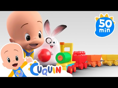 Learn the colors 🎨 with Cuquin's magic train 🚂 | Cocotoons