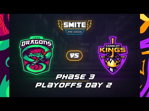 SMITE Pro League PHASE 3 PLAYOFFS: Jade Dragons vs Camelot Kings (Day 2)