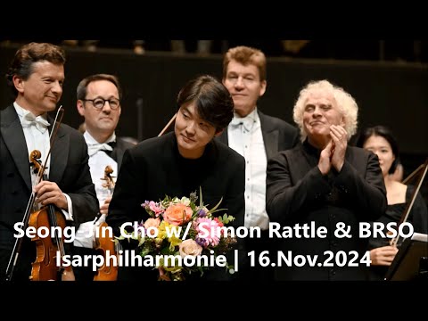 Seong-Jin Cho : Brahms Piano Concerto No. 2, Op. 83 (20241116 Isarphilharmonie, Munich)
