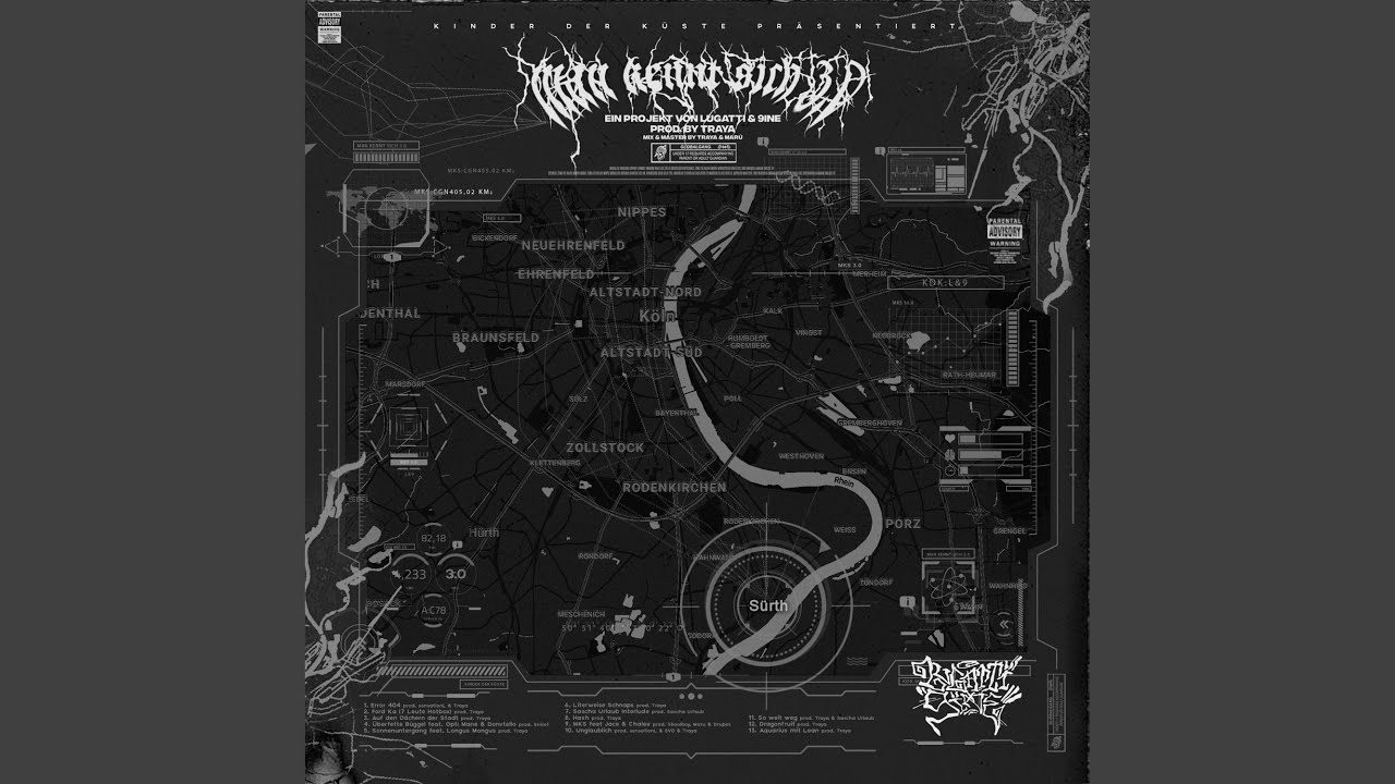 Cover for the song 'Sonnenuntergang' by artist(s) 'Lugatti & 9ine, Longus Mongus'