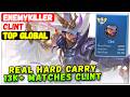Hard Carry Enemykiller 13K Matches Clint Top Global Clint Languor Mobile Legends Build