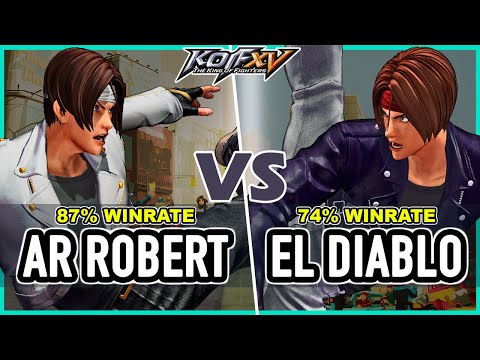 KOF XV 🔥 AR Robert (Kyo/Iori/Krohnen) vs El Diablo (Kyo/Isla/Krohnen)