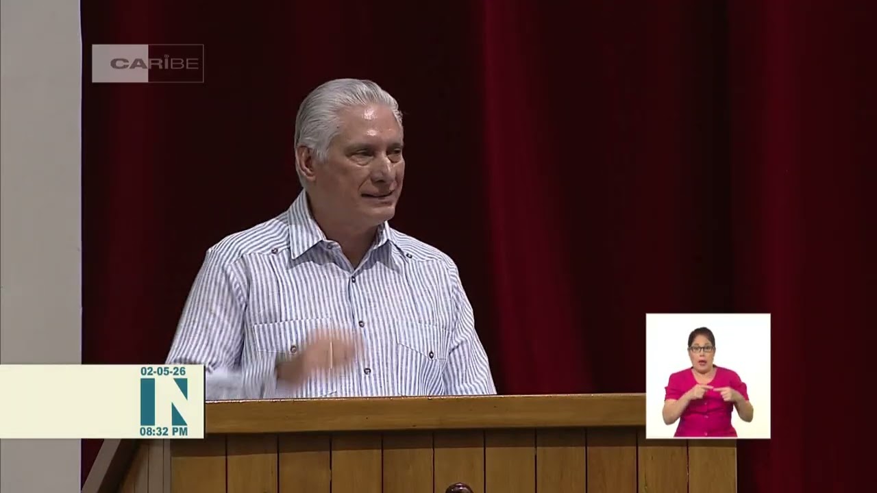 Bildquelle: Díaz-Canel interviene en Encuentro Internacional de Solidaridad con Cuba von Canal Caribe