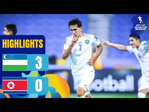 Uzbekistan storm into the final! | Uzbekistan vs. DPR Korea | Highlights AFC U17 Asian Cup™ 2025