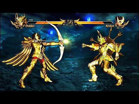 anime /Libra Dohko God Cloth Vs Sagittarius Aiolos God Cloth - Saint Seiya: Soldiers' Soul
