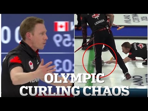 Curling match chaos as Sweden accuses Canada of cheating