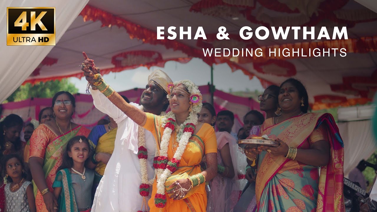 Esha & Gowtham wedding highlights 2023 | OMM Pictures