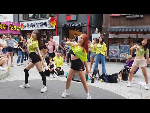190713 댄스팀 후르츠(Fruit) - 가시나 @홍대Busking[직캠 shinlim]