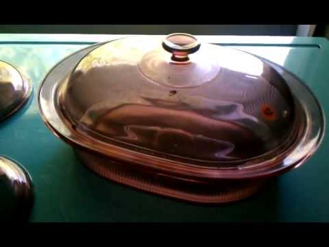 Pyrex Visions dishes (garage sale find)