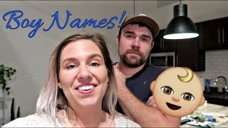WHAT WILL OUR BABY’S NAME BE?! VLOGMAS DAY 2