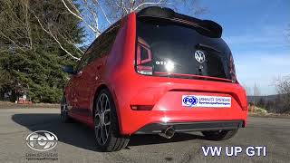 Video: Fox Edelstahl Sportauspuff-Komplettanlage ab OPF VW UP! GTI