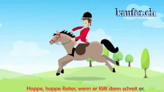 Hoppe, hoppe Reiter   Kinderlieder zum Mitsingen youtube original